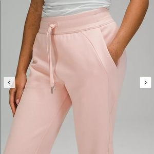 Scuba High Rise Jogger - Pink Mist size 12